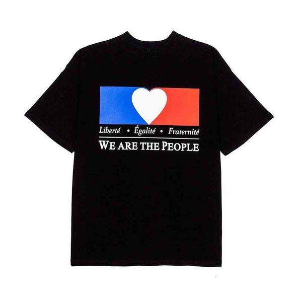 

men's t-shirts and women's french flag t-shirt, graphic 2021 ss, White;black