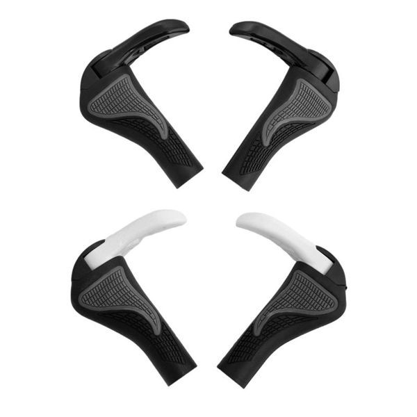 

bike handlebars &components handlebar grips shockproof bicycle shofar mtb road rubber bilateral locked anti-slip cycling handle end smart