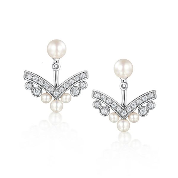 

hbp natural pearl earrings women's new fashion net red foreign in 2019, Golden