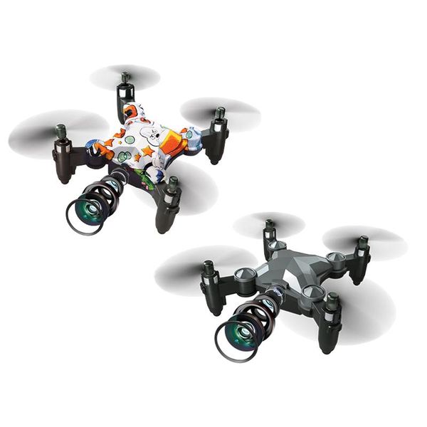 

drones folding rc fpv drone real-time 3d flip 3-gear speed quadcopter toy