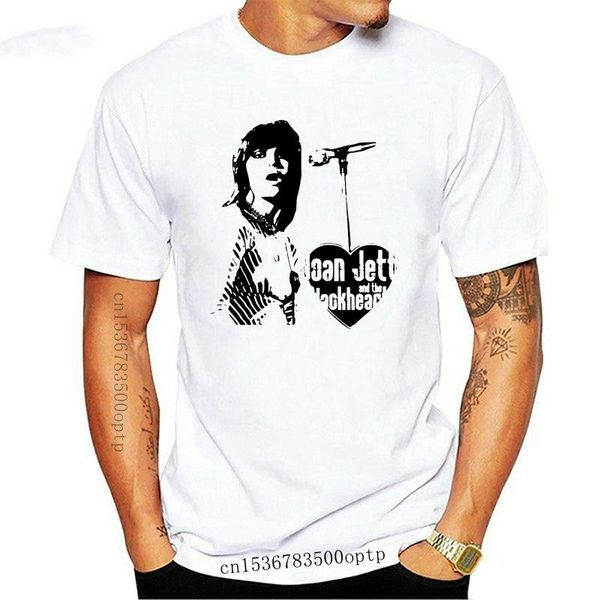 

men's t-shirts joan jet shirt retro vintage music birthday present, White;black