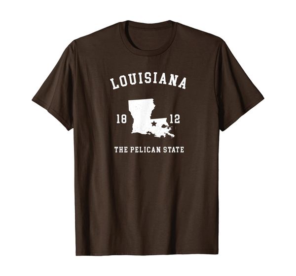 

Louisiana The Pelican State - Vintage T Shirt, Mainly pictures