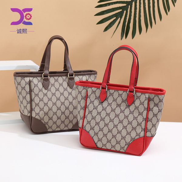 

handbag bag women's 2021 oblique cross personalized independent brand pvc old flower single shoulder, Black;red