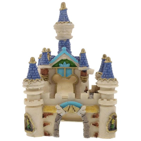 

decorations 1pc underwater landscape castle decor fish tank resin craft