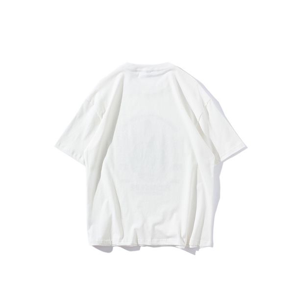 

factorykbm1 shirt embroidery t fashion 100% mens stylist short sleeves summer men's and women's cotton t-shirts new produc, White;black
