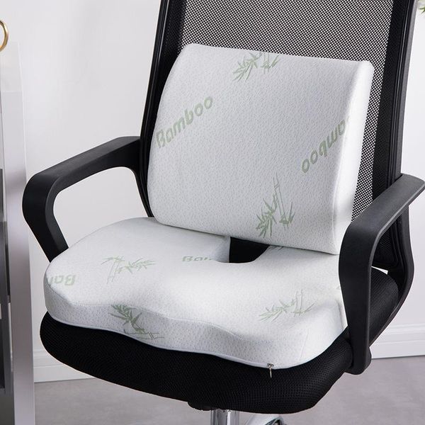 

cushion/decorative pillow orthopedic hemorrhoid seat cushion memory foam car set slow rebound office chair sofa waist support coccyx pain re