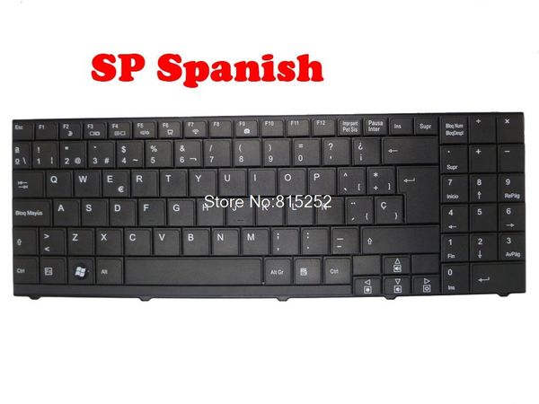 

keyboards lapkeyboard for medion p7612 md97860 msn30009891 black with frame united states us/united kingdom uk/sp spanish