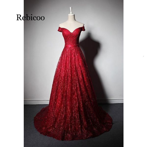 

casual dresses late formal dress style off-shoulder evening lace banquet toast long skirt performance women's1 k9nh, Black;gray