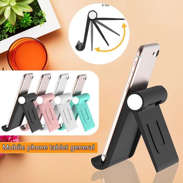 

adjustable shelf universal deskbracket folding for your mobile phone desk holder 180 degree accessory cell mounts & holders