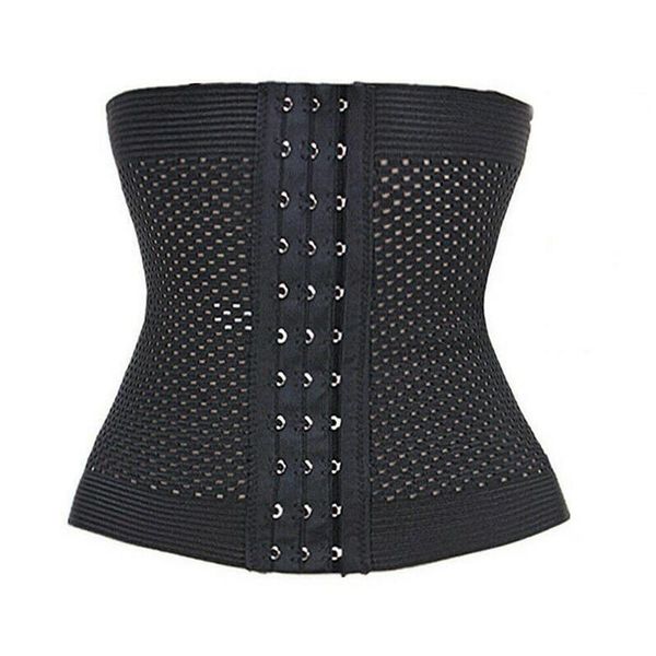 

women's shapers waist trainer belt corsets steel boned body shaper women postpartum band bustiers corsage modeling strap slimming, Black;white