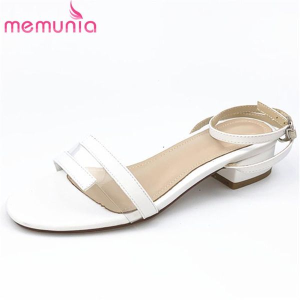 

fashion casual shoes women sandals ankle buckle simple summer comfortable square heel ladies, Black