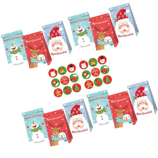 

gift wrap 1 set of sweets paper bags christmas pouch candy for gifts