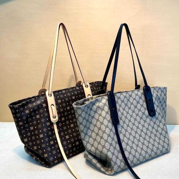 

designer luxury bag bag lady new korean version versatile texture tote stylish one-shoulder large capacity hand women's leather handbag