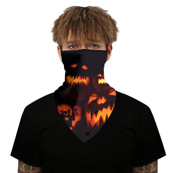 

cycling mask halloween scarf half face sports headwear warmer bandanas g3r1 caps & masks, Black