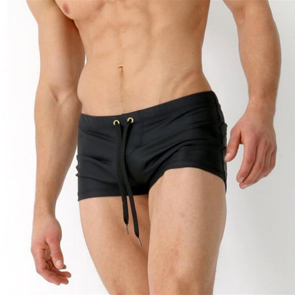 

swimwear men's fashion flat angle beach swimming trunks no bag