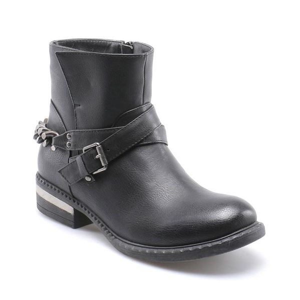 

boots flo c17008 black women art bella