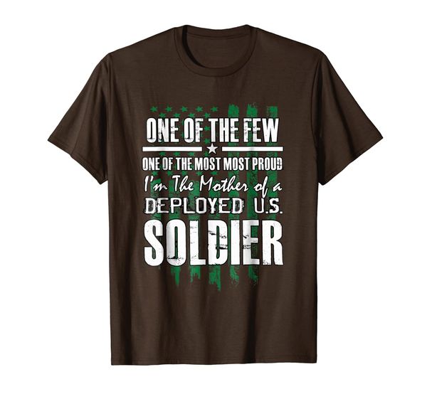 

military green workout shirt - mother of deployed soldier, White;black