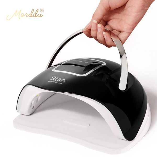 

uv gel varnish lamp lcd nail dryer 72w polish for drying all art manicure use diy tool design1