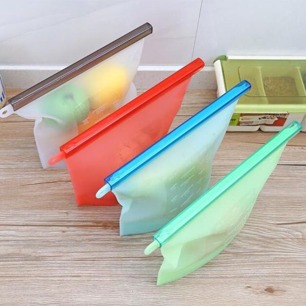 

food savers & storage containers pink/white/blue silicone container fresh saver reusable preservation vegetable//fruit bag