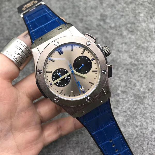 

gold bezel men's watch automatic quartz 2813 movement full function dial work waterproof sports automatic winding fashion watches gift, Slivery;brown