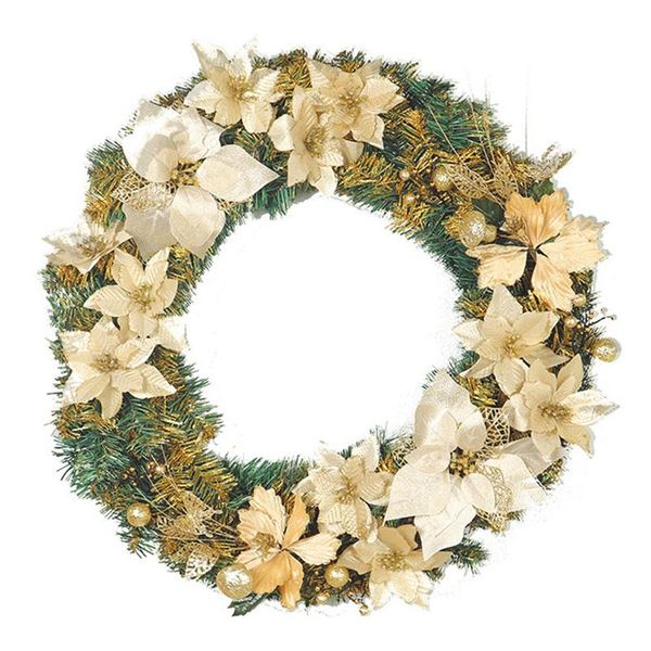 

artificial christmas wreath, front door for decors, weddings, parties, and home decorations decorative flowers & wreaths