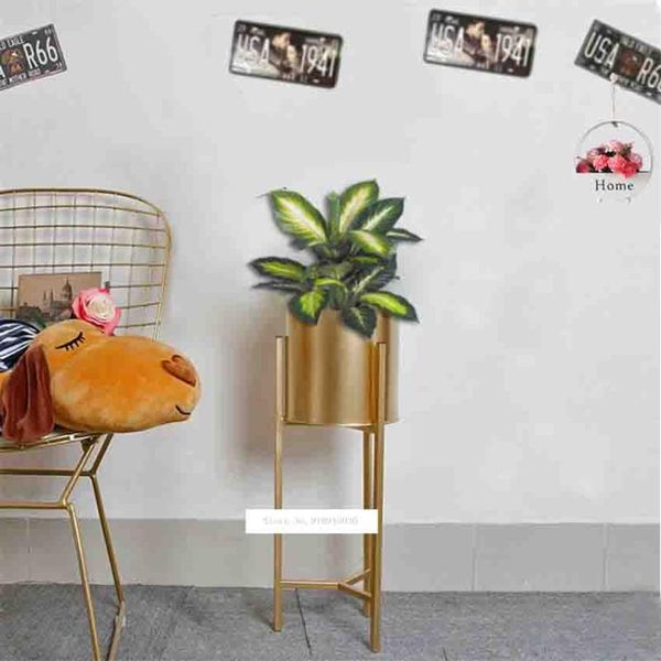 

bls-0011 creative nordic flower stand modern minimalist home living room decorative shelf indoor iron pot rack other decor