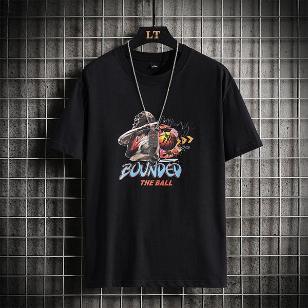 

short sleeve men's half sleeve t-shirt, White;black