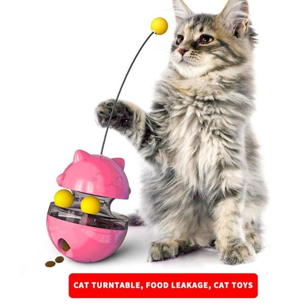 

multifunctional cat toy adjustable dispensing puzzle pet product tumbler toys