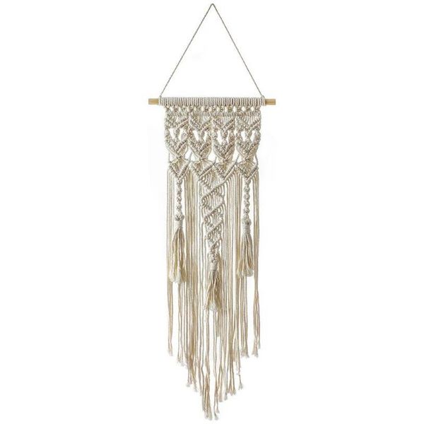 

tapestries home decoration bohemian macrame woven wall hanging boho room geometric tapestry nordic art beautiful decor