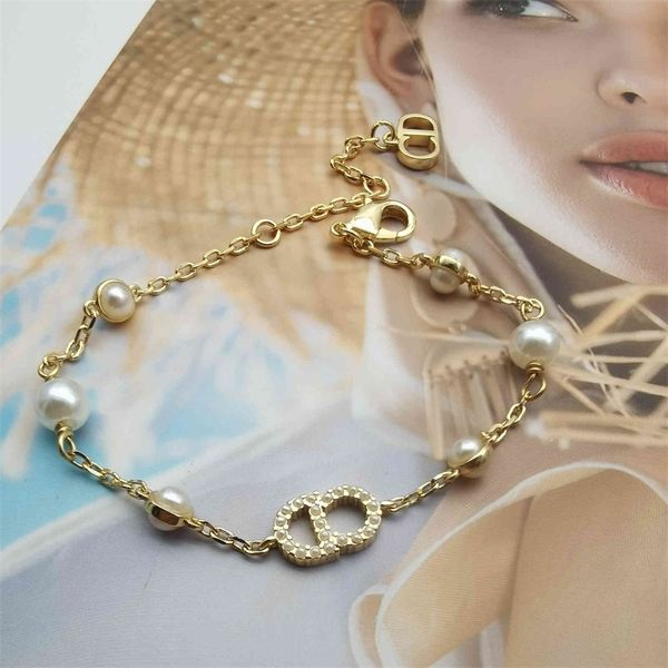 

exquisite fashion design pearl bracelet women jewel luxury_tbyv, Black