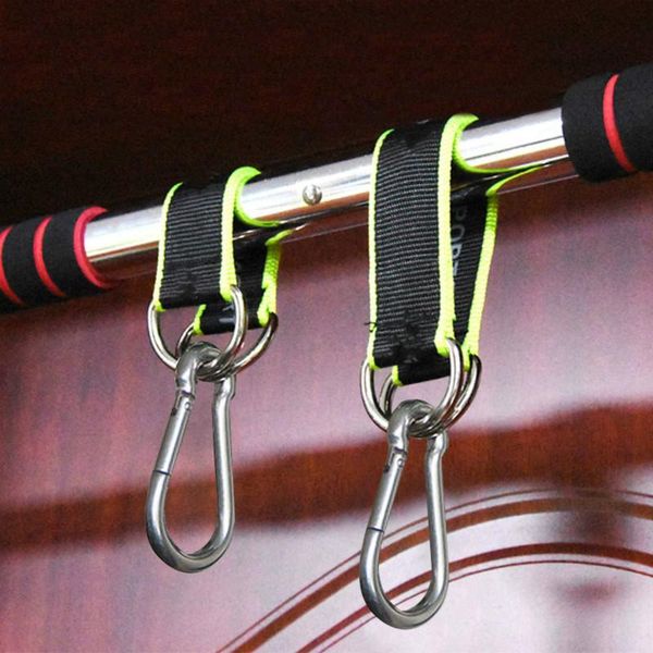 

1pc multifunction fitness equipment hook ring hanging belt with sandbag pull up rope accessories resistance bands
