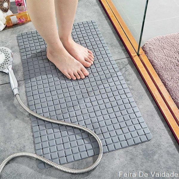 

bathroom massage suction mat anti-slip shower non-slip bathtub pvc plaid bath mats