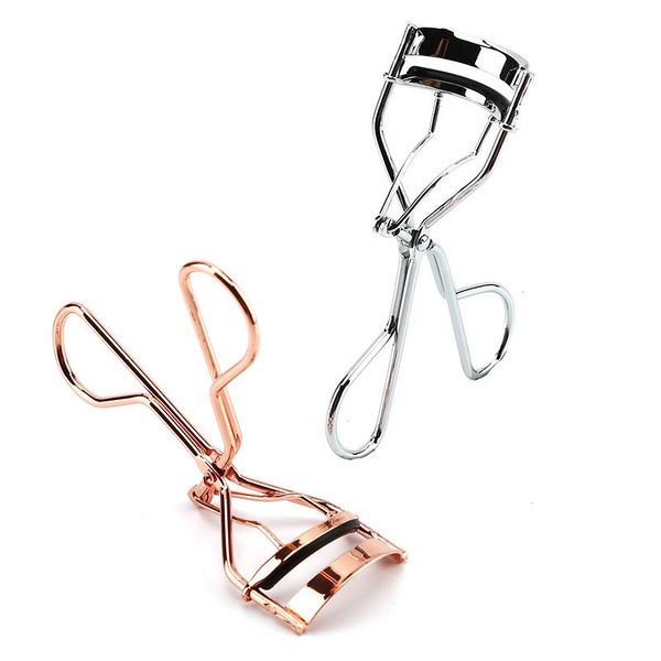 

eyelash curler 3colors stainless steel curling tool natural fits the eye shape replacement pad makeup tools