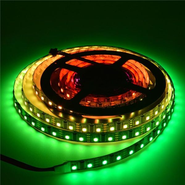 

strips 50m lpd8806 rgb digital addressable dream full color pixel led strip light 60leds/m ip30 non waterproof black/white pcb 5v