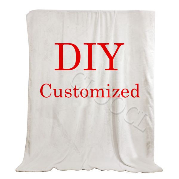 

cloocl 3d diy flannel blankets personality individuality creativity print blanket bed couch soft bedspread home textile decor customized