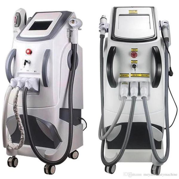

3in1 ipl machine shr e-light rf nd yag permanent picosecond laser hair removal and wash the eyebrow tattoo remova beauty salon use opt
