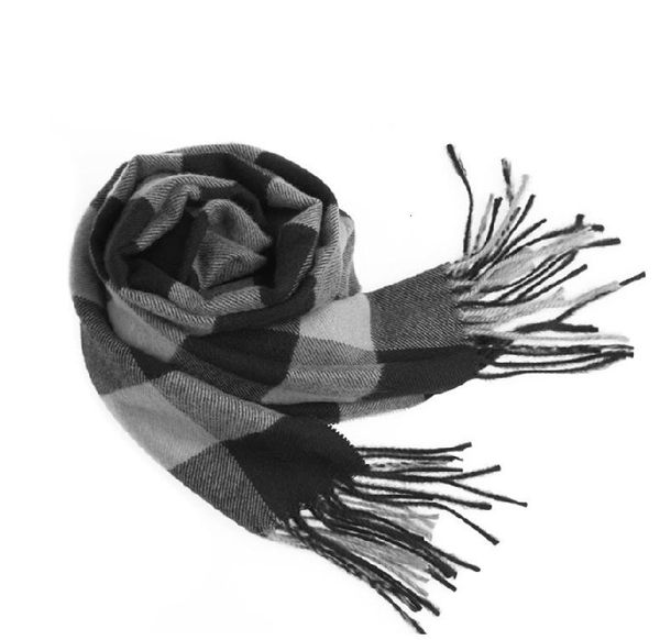 

scarves british plaid winter imitate cashmere scarf man male england, Blue;gray