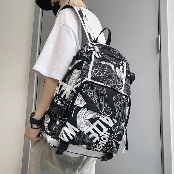 

backpack couple bag 2021 travel high school college student junior ins cool