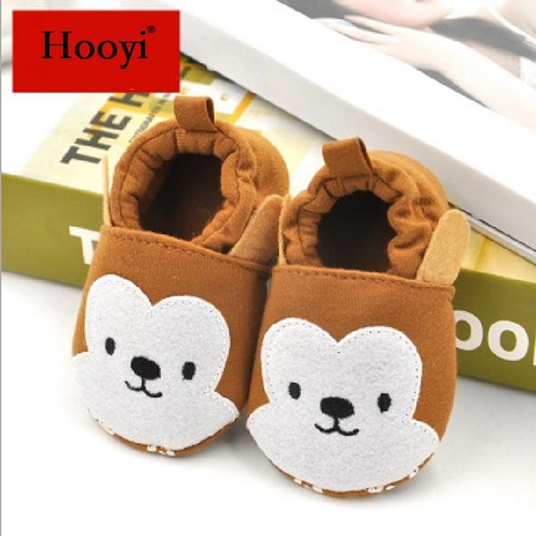 Brown Monkey Baby Boy Scarpe in cotone Bebe Shoe Anti-Slip Newborn First Walker Autunno Bambini Spa scarpa Sport 210413