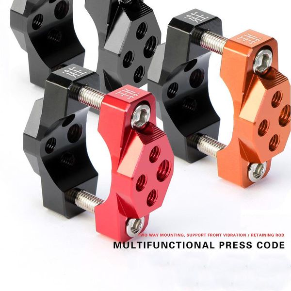 

handlebars universal motorcycle bicycle aluminum spotlight headlight phone gps handlebar holder bracket clamp fixed chips frame