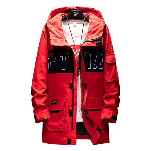 

Men's Down & Parkas JUNGLE ZONE Winter Warm Fashion Casual Coat Men Jacket Windproof Hood High Quality 8129 0HPI, Black