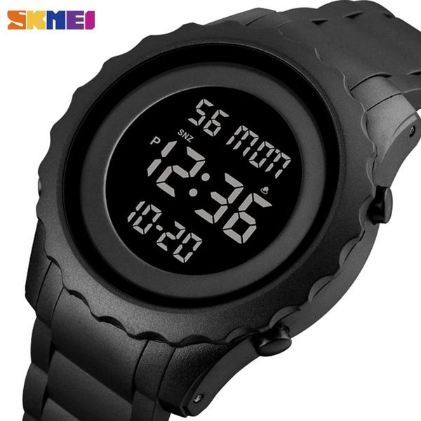 

wristwatches skmei outdoor watch men chrono cout down digital mens waterproof watches 12/24 hour clock reloj hombre 1631, Slivery;brown