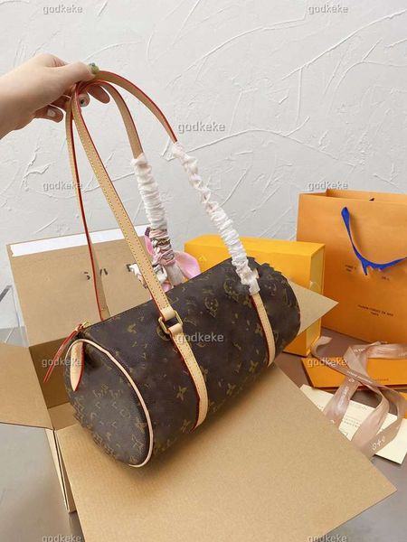 

women shoulder bags bucket famous brand designer handbags flower printing cross body bag purse
