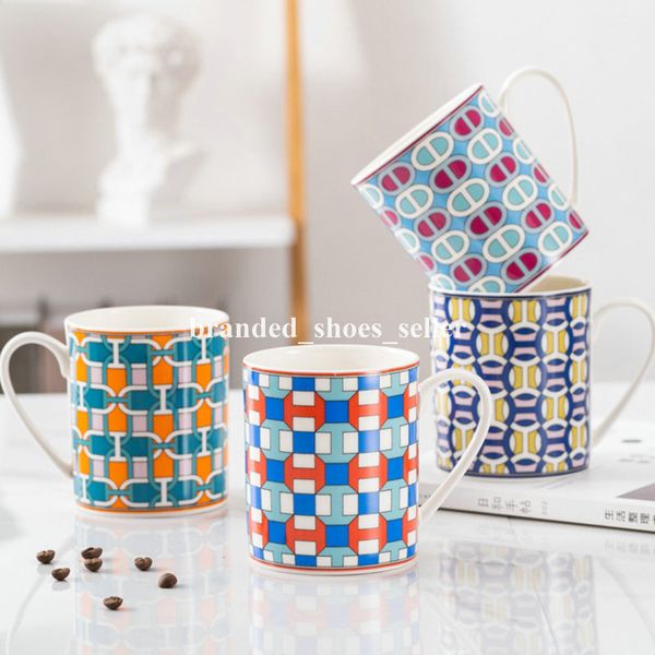 

ceramic coffee mug creative design pattern water milk juice bone china cup