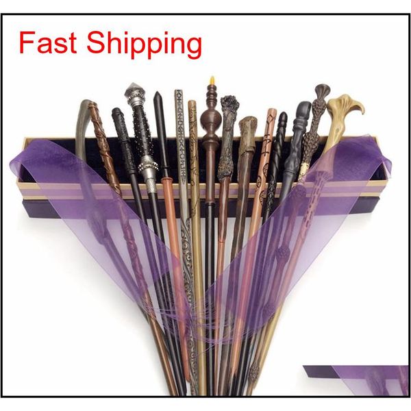 

other fashion accessories drop delivery 2021 creative cosplay hogwarts series magic upgrade resin magical wand 89xzx, Silver