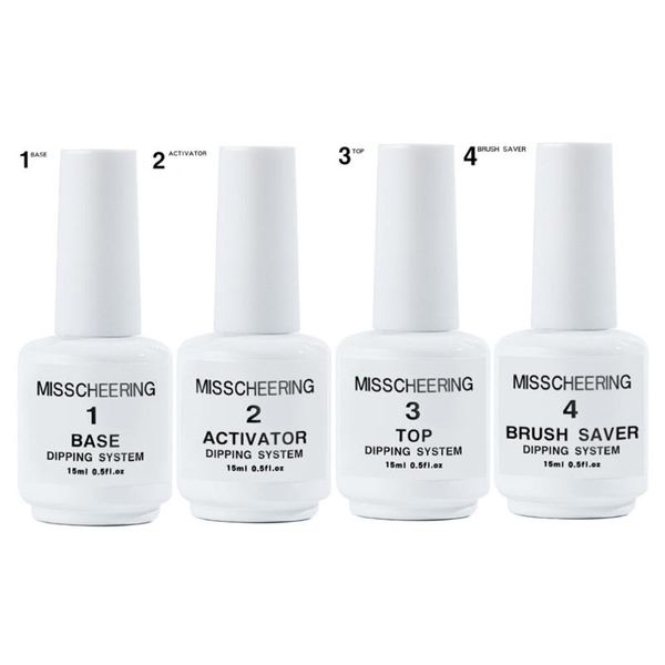 

nail art kits 60ml acrylic dipping system set nude clear with base,activator,brush