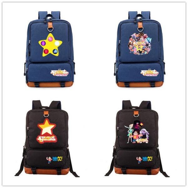 

backpack children's steven universe mochila students shoulder bag crystal gems travel school casual lapbagpack