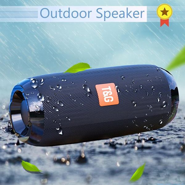 

portable bluetooth speaker subwoofer smart waterproof sound system audio line full-range wireless outdoor sports boombox speakers