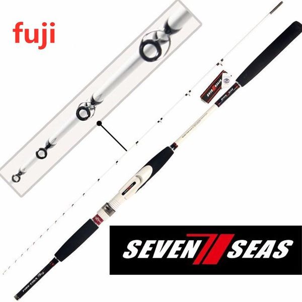 

fuji ultra light 1.65 m 2 boat raft fishing rod iron plate offshore deep sea white stick boat/raft rods