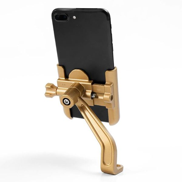 

bike computers aluminum alloy mobile phone holder adjustable bicycle non-slip mtb stand cycling accessories electric